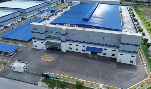 Overall picture of the periphery of the new factory in Vietnam
