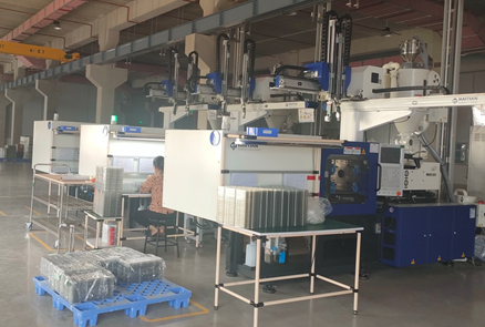 Vietnam's new injection molding workshop